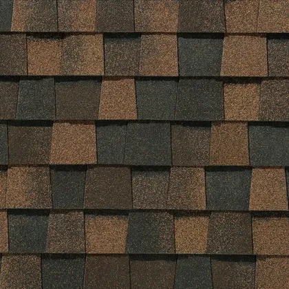 Max Def Burnt Sienna shingle swatch