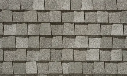 Max Def Cobblestone Gray shingle swatch